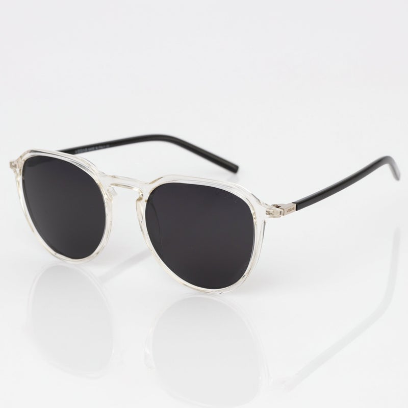 VEGAS Full Rim Round Unisex Grey  Sunglasses V2067 S C4 - Image 2